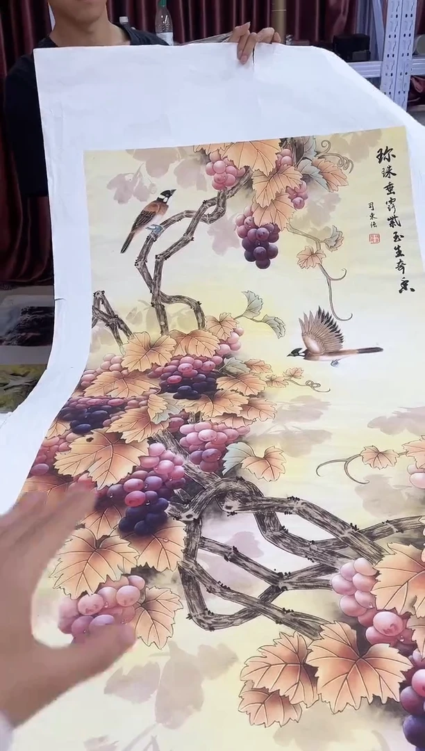 国画九霄甄选国画作品zhb065