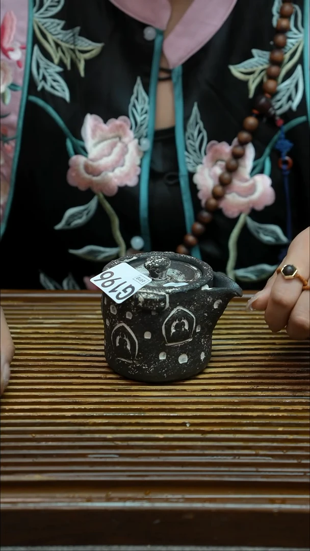 万古烧粗陶手工茶具