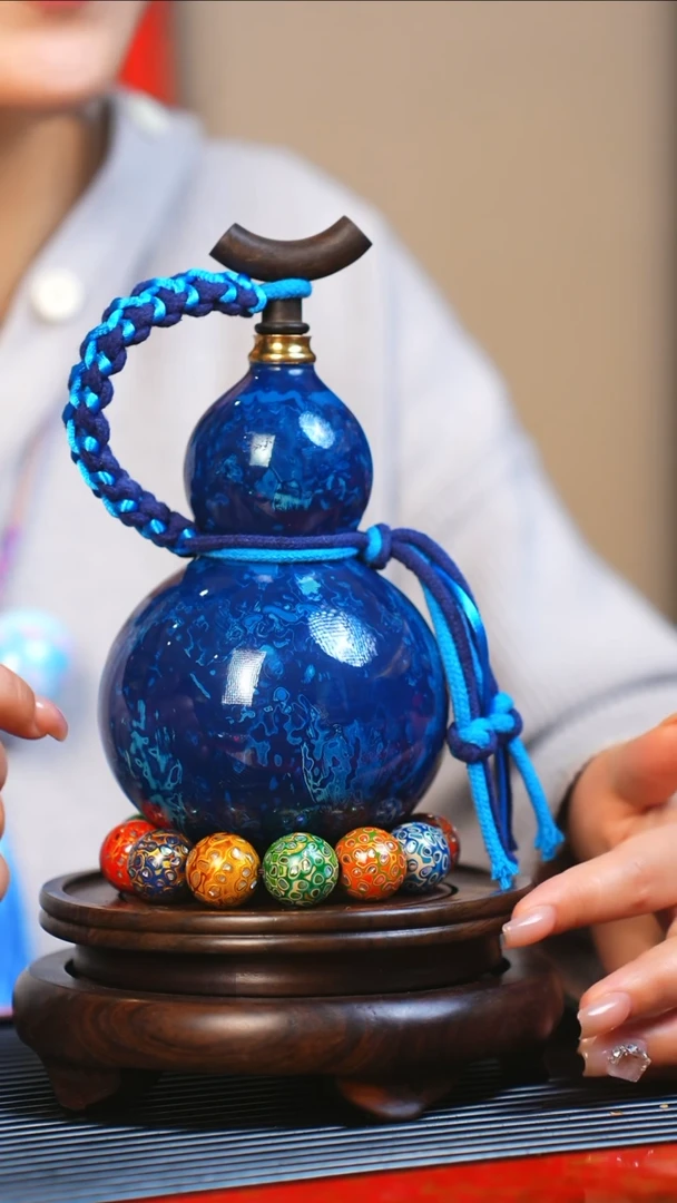 【闪购商品】JW053大师姐臻选非遗大漆酒葫芦