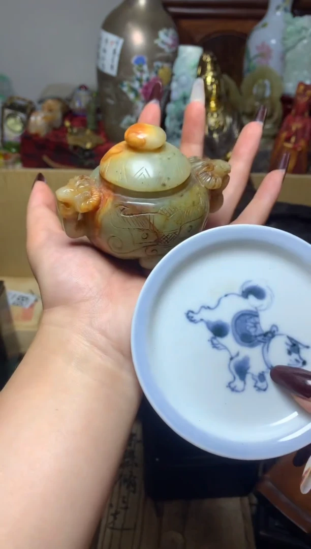 紫砂盖碗瓷器默认微瑕瓷器