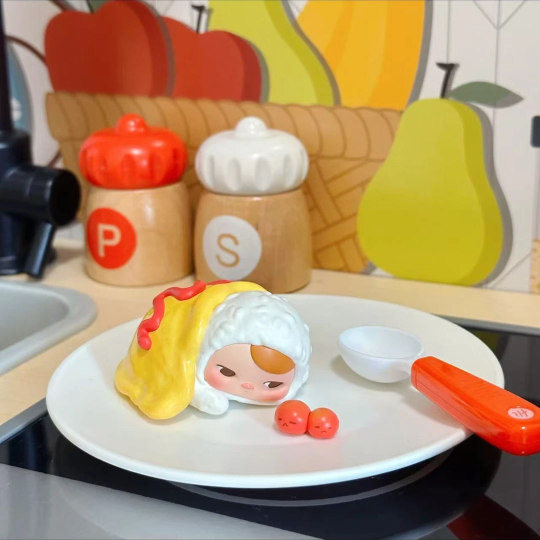 【踩尾巴】欧毕奇蛋蛋豆子盲盒-spbom出游小兔收藏卡盲盒