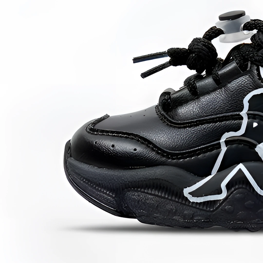 Kappa kid卡帕童鞋春秋季新款儿童轻便跑步鞋老爹鞋子1061