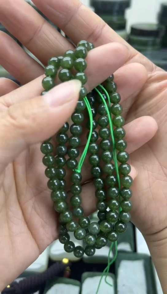 未镶嵌和田玉珠宝半成品链子