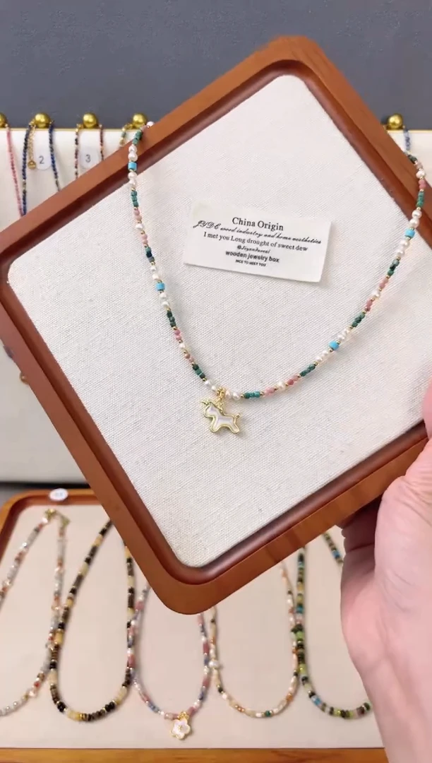 石英质玉钛钢颈饰5号