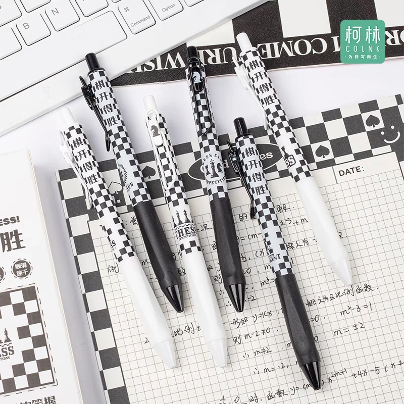 12-14柯林旗开得胜0.5黑色中性笔