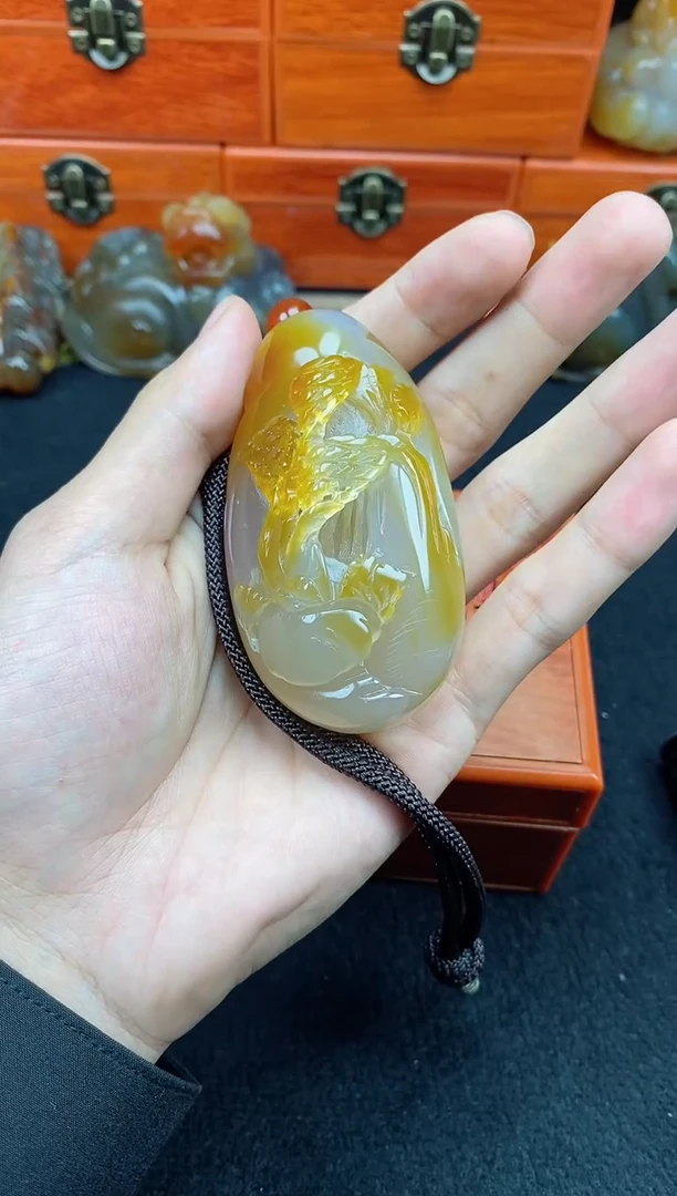 未镶嵌玛瑙/玉髓珠宝奇石金*0