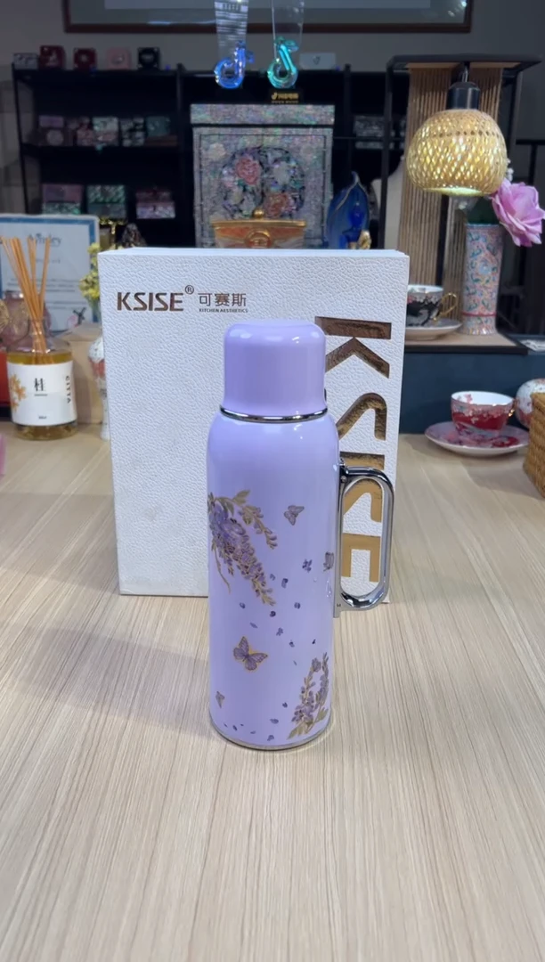 128壹壶好运·茗香焖茶壶（紫色蝴蝶）