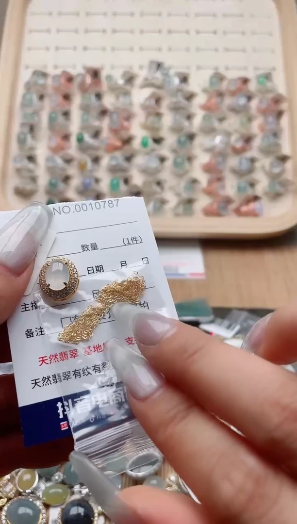 【闪购商品】翡翠戒指银S925镶嵌、