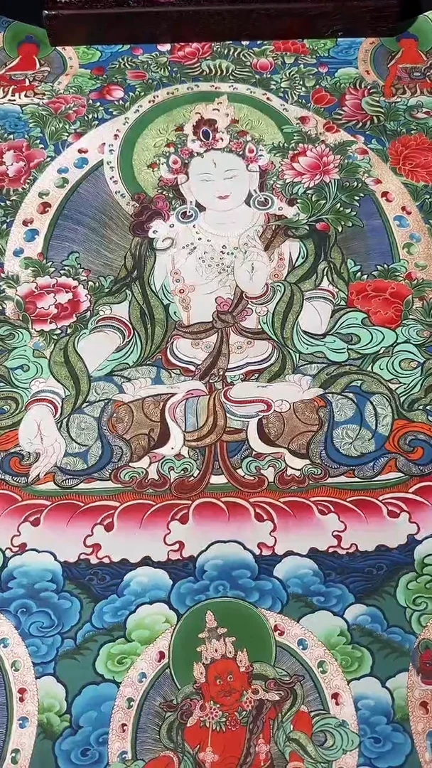 卷轴画藏式珍藏彩绘艺术馆58