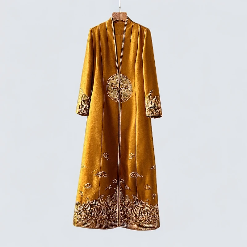 【3号链接】699-1399【直播间专用】香云纱连衣裙