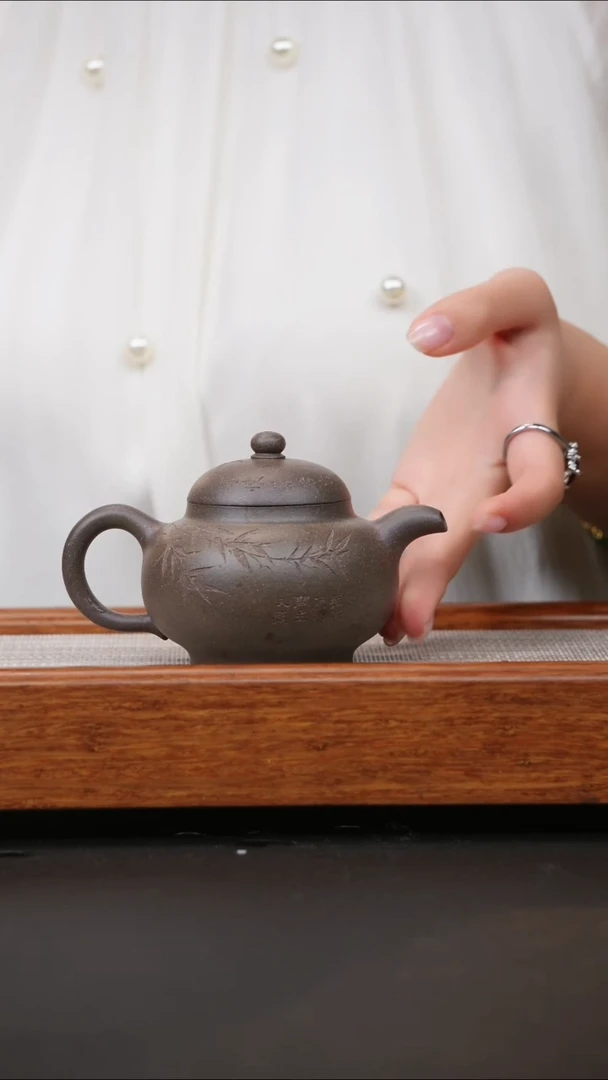 茶壶紫砂原矿手工制作紫砂壶