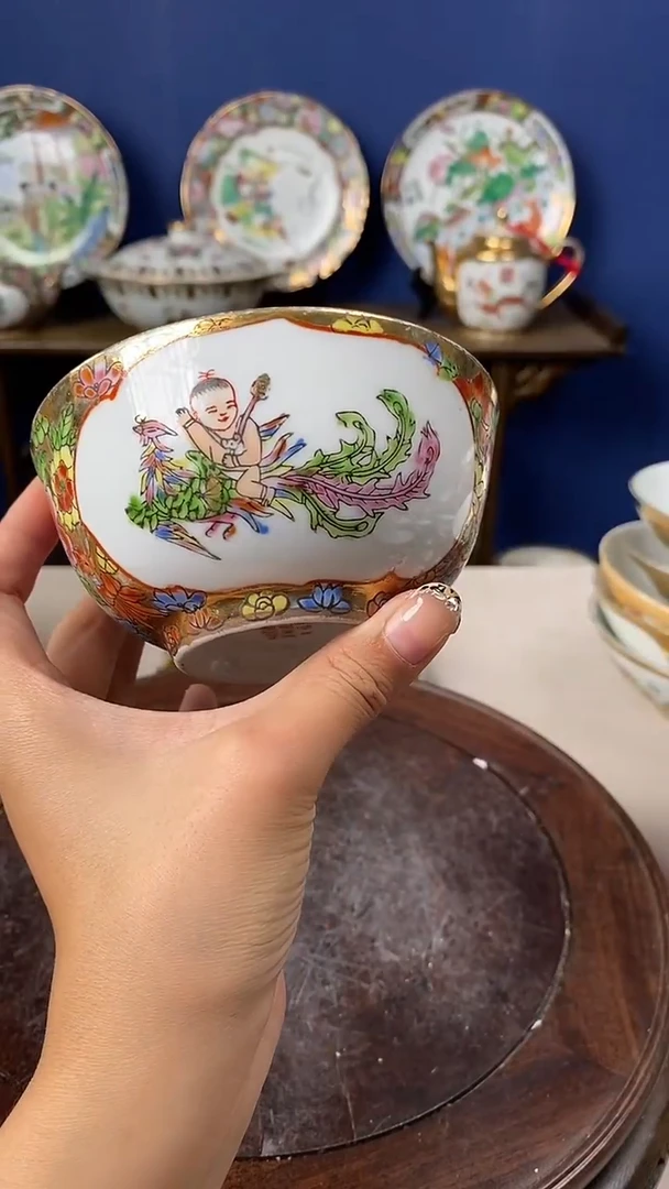 摆件微瑕景德镇厂瓷摆件单件