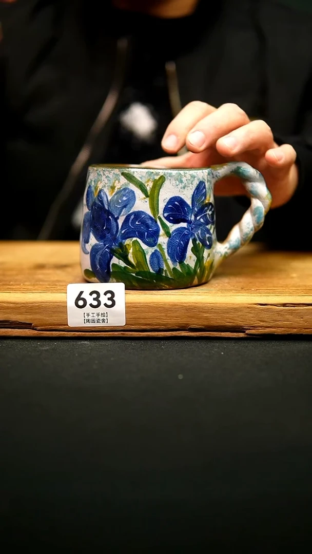 @@陶园瓷舍@@纯手工手绘@高温釉下彩