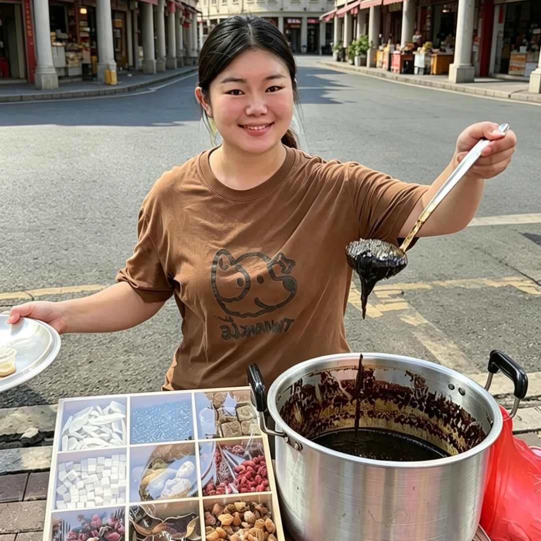嘉如手工古法怀姜十种材料三伏天家庭必备产后妈妈小孩泡水姜膏