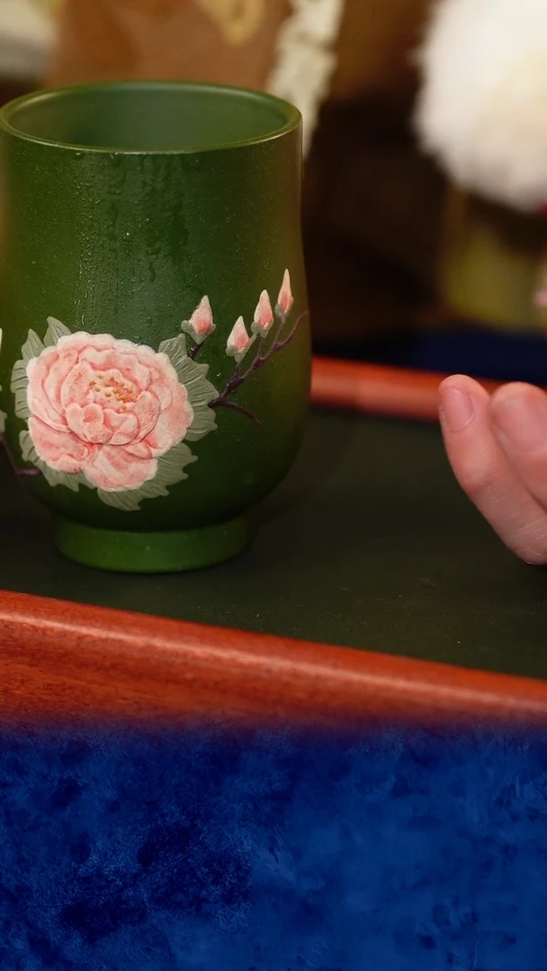 紫砂 宜兴紫砂 绿杯