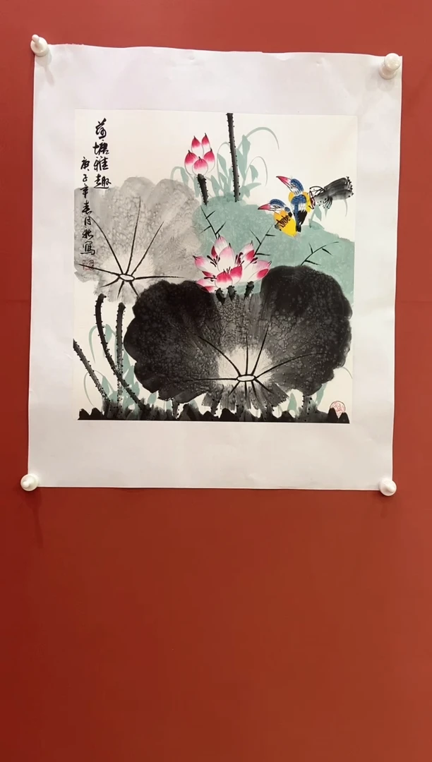 国画王月新国画作品