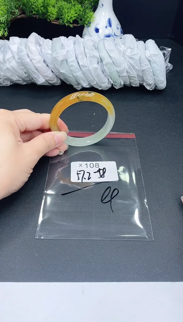 未镶嵌手镯翡翠108