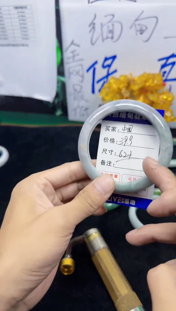 未镶嵌手镯翡翠中****丽34