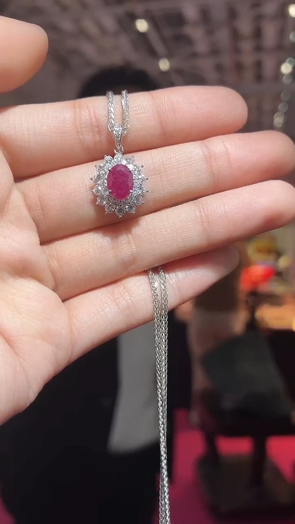 银S925镶嵌其他红宝石（扎德严选）