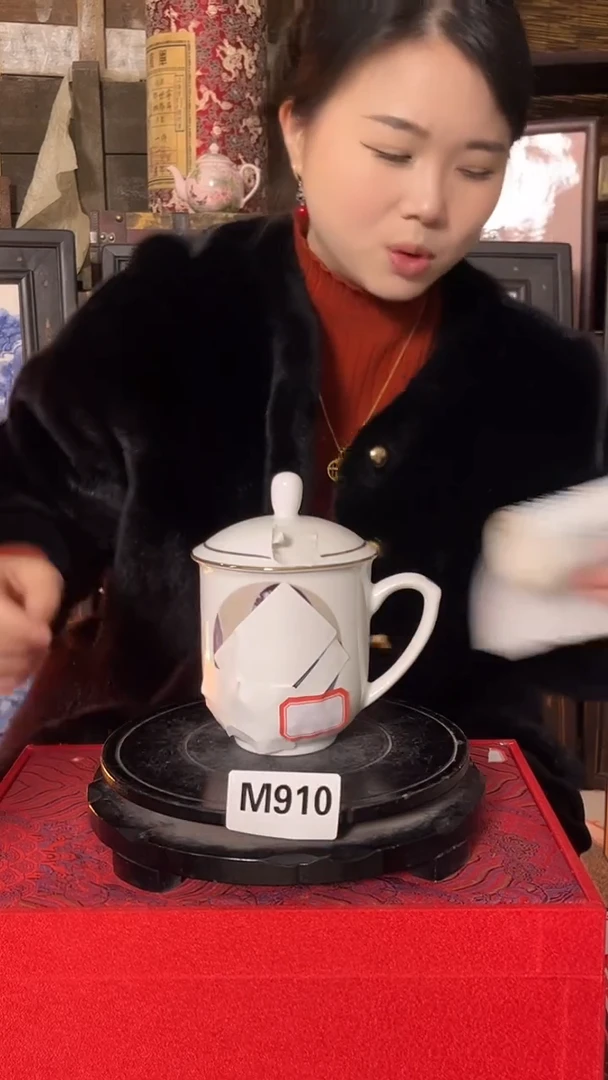 摆件陶景德镇陶瓷摆件M910