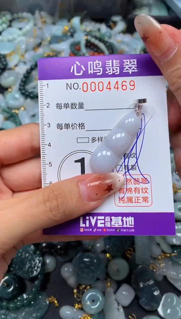 翡翠未镶嵌颈饰闪购004469