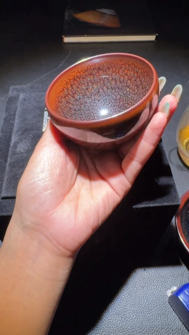 茶盏孙福昆薄胎星河44