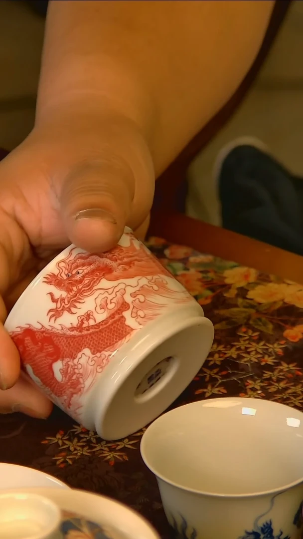 杯手工手绘杯杯很美丽