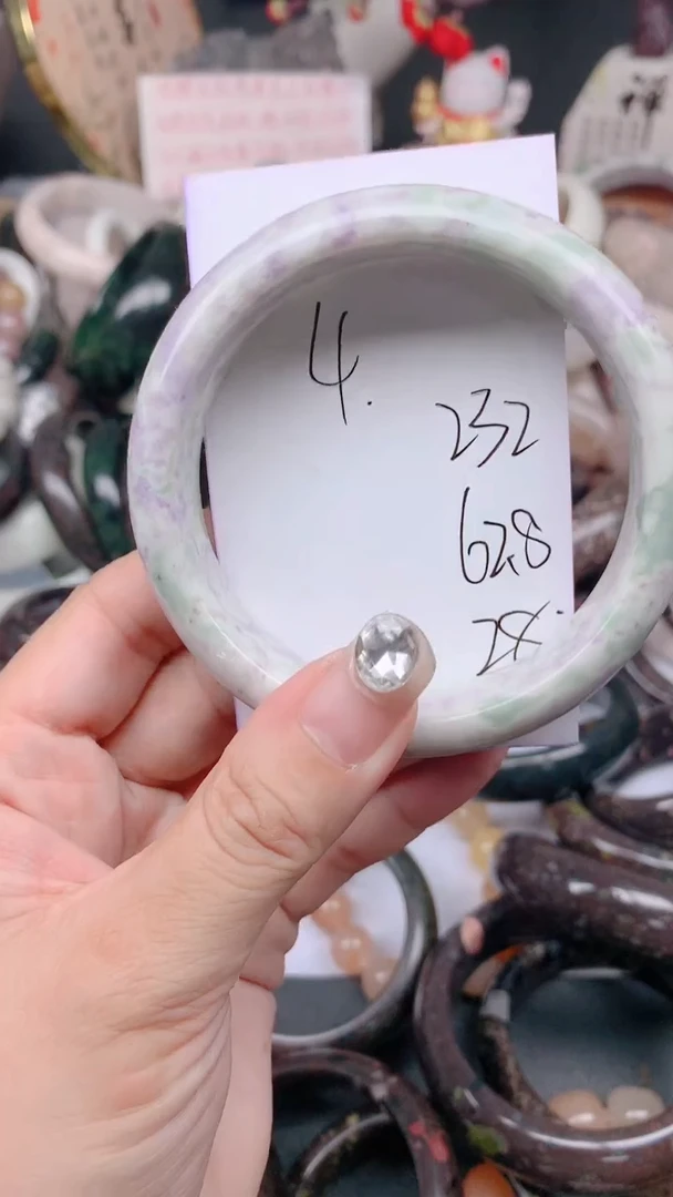 未镶嵌手镯石英质玉232