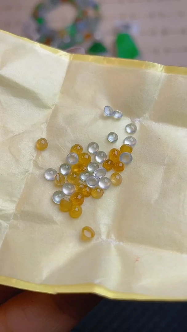 【闪购商品】翡翠耳饰未镶嵌天然A货翡翠139