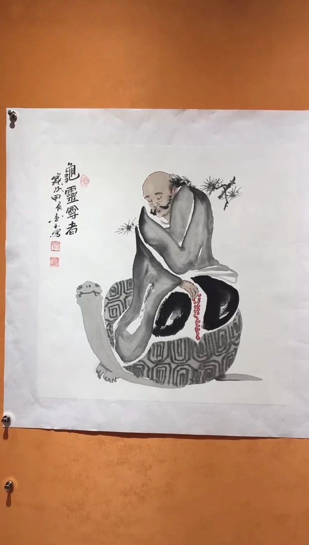 国画刘金玉老师亲笔手绘