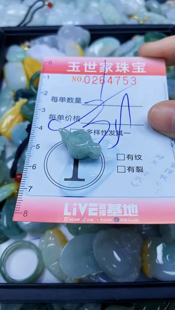 翡翠未镶嵌颈饰闪购0264753多样性发其一