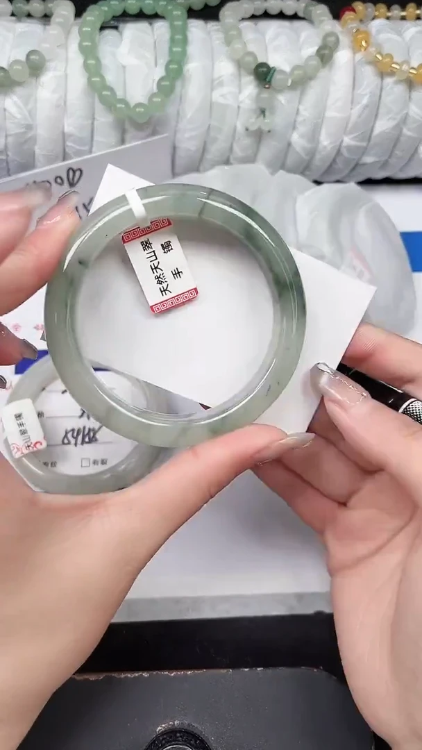 未镶嵌手镯石英质玉285-57/58