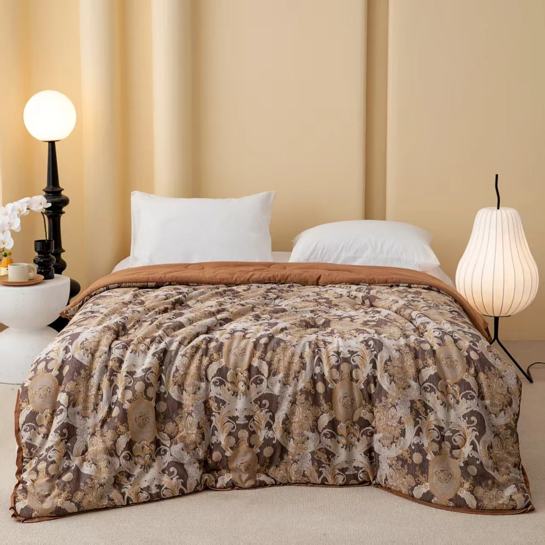 【原装正品 GG-CC】皇家贡缎人参助眠深睡被200*230cm古韵织金