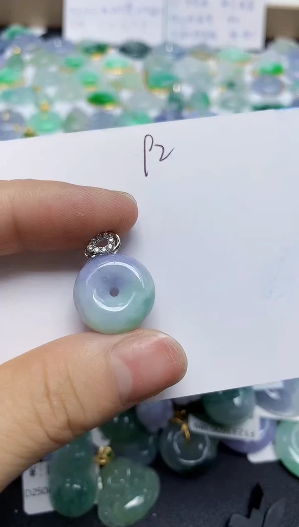 翡翠未镶嵌颈饰天然缅甸翡翠A货