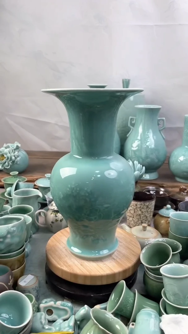 【闪购商品】纯手工 特价福利 微瑕 慧仙青瓷