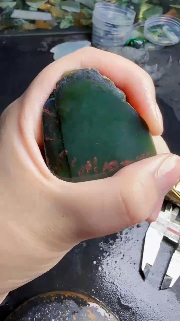 未镶嵌挂件翡翠用****7天然翡翠079