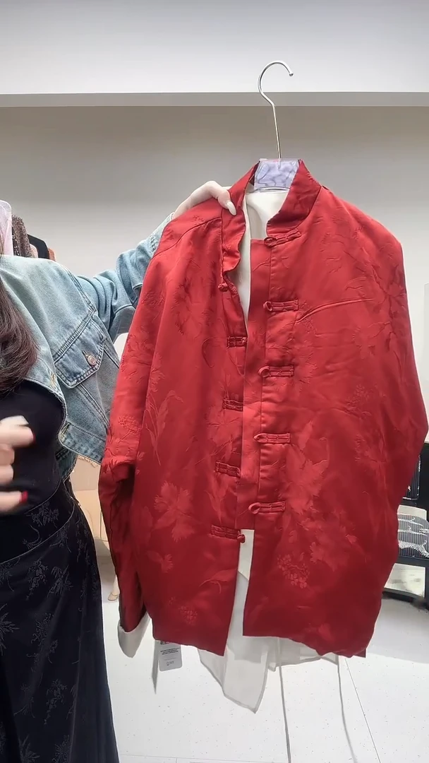 中式国风马甲褂子套装