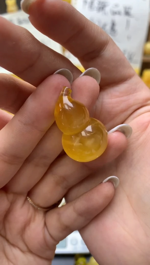 琥珀未镶嵌珠宝奇石034琥珀蜜蜡微瑕