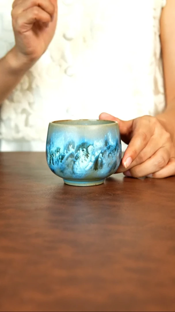 835号/礼盒装原矿原产地钧瓷茶具