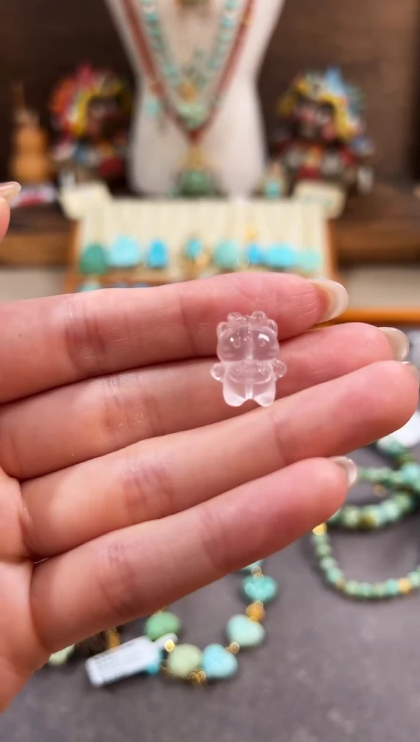 未镶嵌珠宝半成品水晶水晶配饰