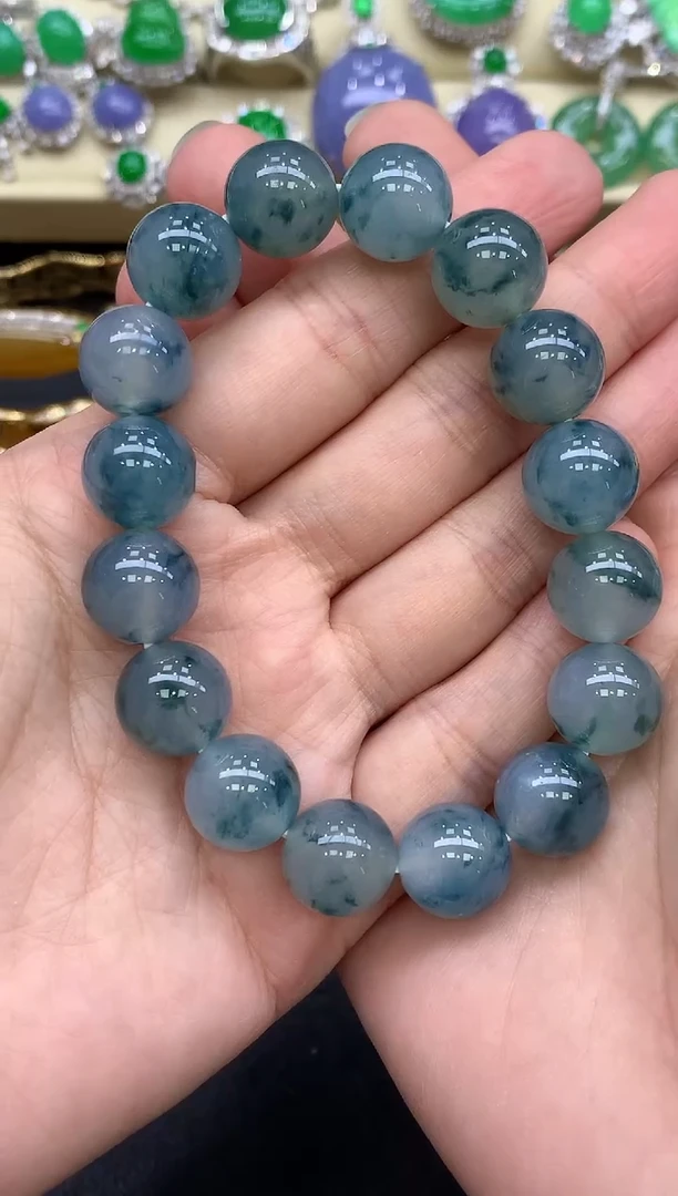 未镶嵌手串翡翠377-中国好珍宝