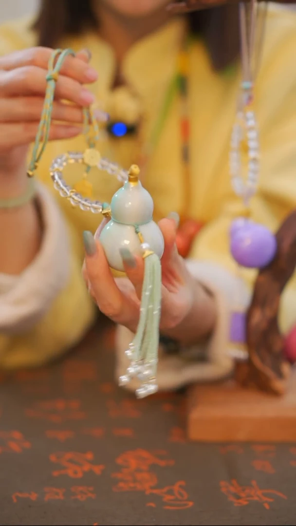 231非遗漆手艺工天然葫芦文玩福禄