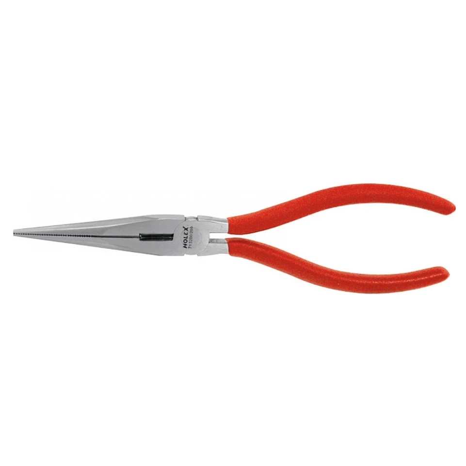 霍夫曼工具尖嘴钳平直，经光亮处理