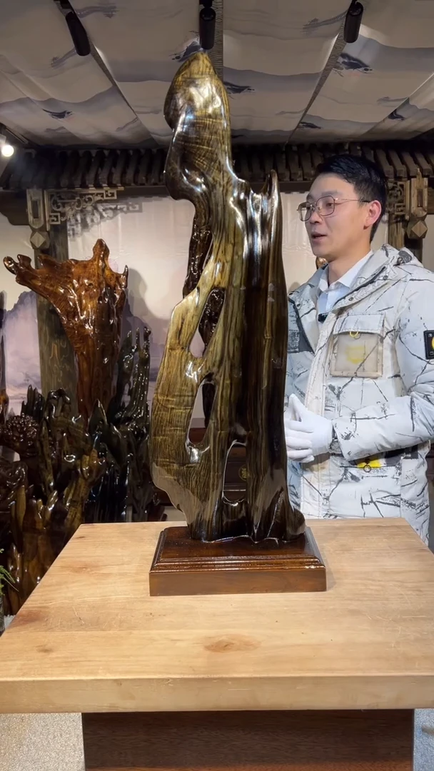 【闪购商品】金丝楠金丝楠小叶桢楠摆件75-25-16