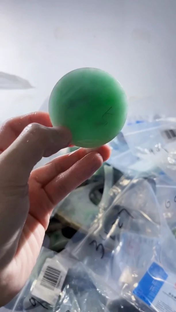 裸石翡翠缅甸翡翠A货文6373