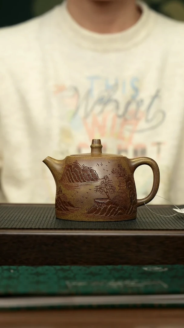 【闪购商品】紫砂茶壶宜兴原矿 手工 紫砂壶容量350CC