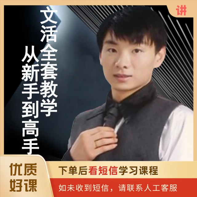 文活全套教学 从新手到高手