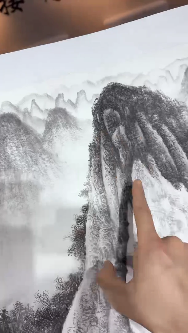 国画孙桂国老师国画作品，带合影证书13-57