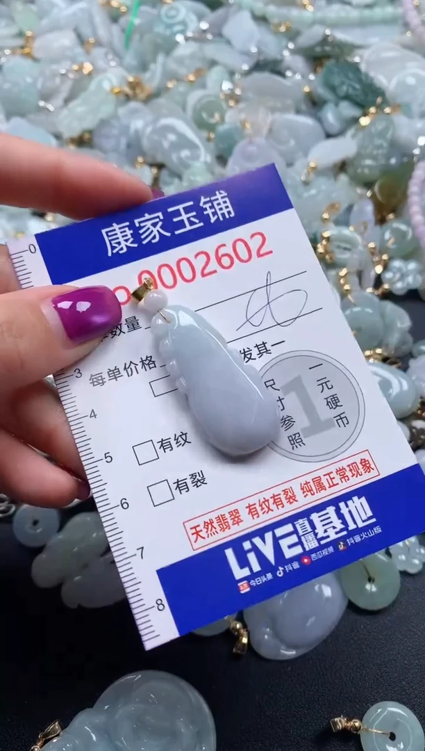 颈饰未镶嵌翡翠2602