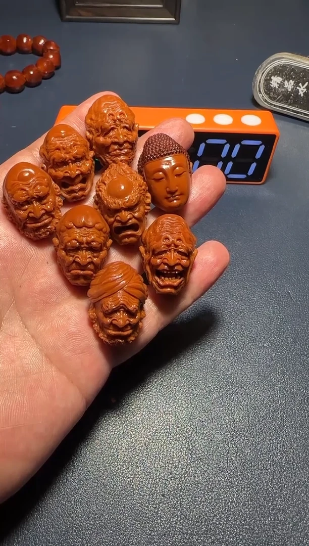 【闪购商品】橄榄核手串/手链七星罗汉